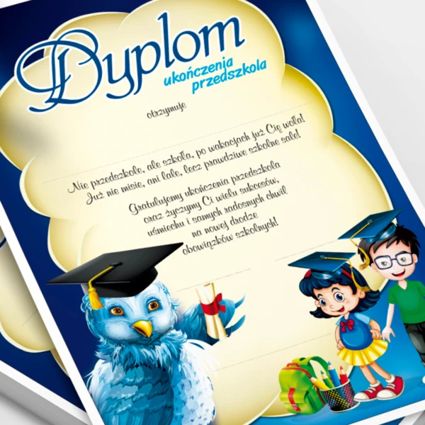 Dyplom Ukończenia Przedszkola