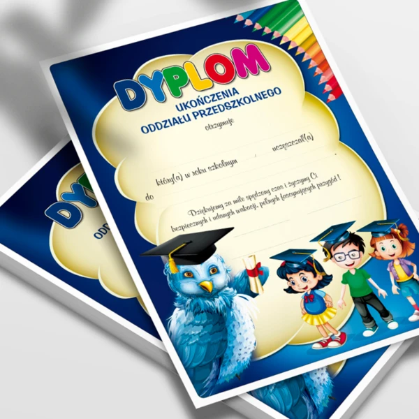 Dyplom Ukończenia Oddziału Przedszkolnego