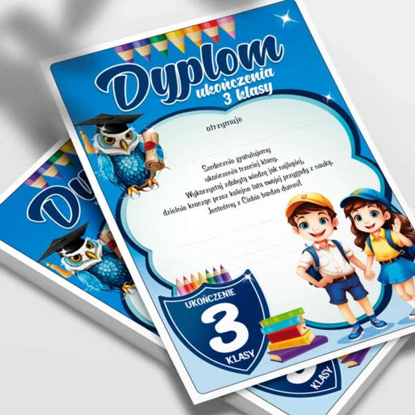 Dyplom Ukończenia 3 Klasy