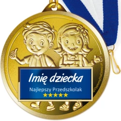 Medal Najlepszy Przedszkolak – Imienny